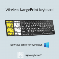 Clevy Keyboard Contrast - Large Keys